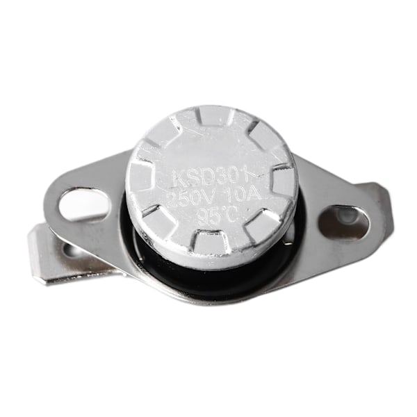 10 st Termostat Snabb Respons Hög Noggrannhet Kontroll 95℃ NC Termostat Termobrytare 10A