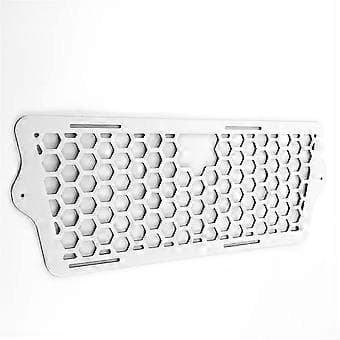 Frontkofanger Grill Cover til Hvid