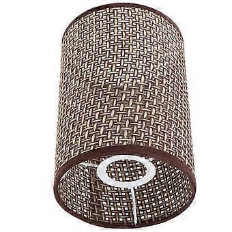 Rattan Lampeskærm Til Bordlampe E14/E27 Base Udskiftningslampeskærm
