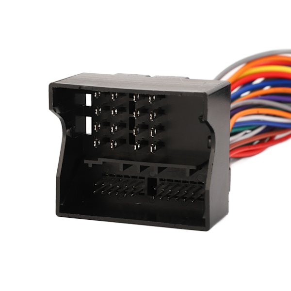 PQ Forlængeradapterkabel 40 Pins Universal Stabil Ydeevne Bilradio Ledningsnet 23cm / 9.06in