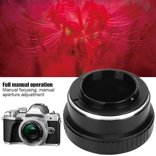 Fikaz TAM&#8209;M4/3 Objektivfäste Adapterring för TAMRON Objektiv till Olympus M4/3 Kameror
