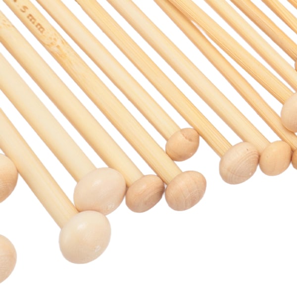 36 st Raka Stickor 35 cm Enkelspetsiga Finblekta Karboniserade Stickor för Ärmar Handskar Tröjor