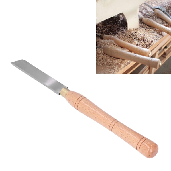 Trelathe-dreieverktøy Grovmejsel Bøkgrep HSS-innsats for DIY Stor Fasetype H