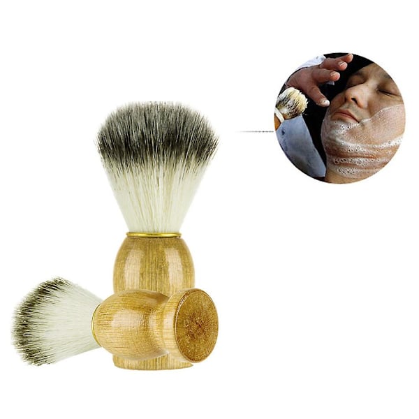 Rakborste för män, Skäggmjukgörande, Solid byggkvalitet, Reserakning, Professionellt groomingverktyg