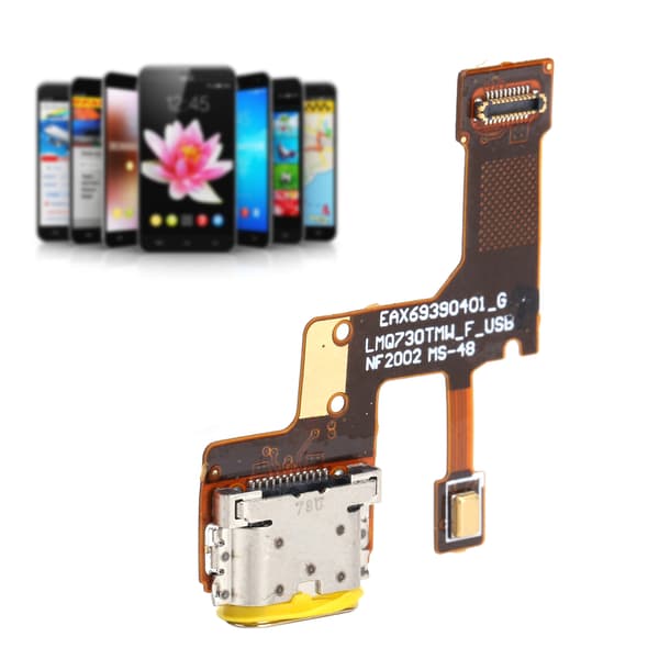 Flexkabel USB-opladningsport Dock til LG Stylo 6 Q730 6.8in 2020 Telefoninterface