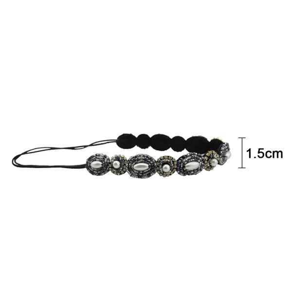 Beaded Headband for Women, Crystal Rhinestone Headband for Women