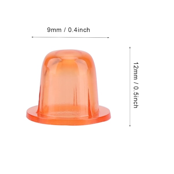 50 stk. Plastik Biavl Dronningcelle Bi Foder Biavlere Værktøjer (Orange)