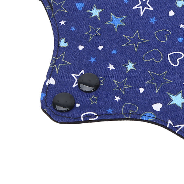 5 st Reusable Bomullsmenstruationstrosor Tvättade Läckagesäkra Menstruationstrosor för Kvinnor 18cm x 21cm