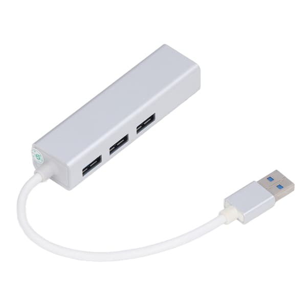 USB Hub med Gigabit Ethernet Port Kompakt Design Hurtig Dataoverførsel Netværksforbindelse Energieffektiv Superspeed Data Support Til Windows Macbook