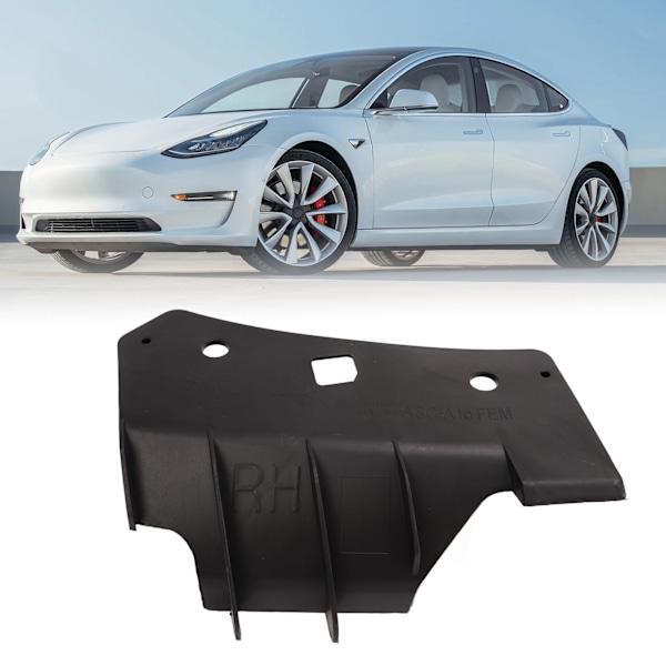 Frontfangerbrakettstøtteholder 108416900B Erstatning for Tesla Model 3 2017‑2023 Høyre