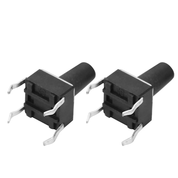 100 st Momentära Taktila Knappbrytare Industritillbehör Snabb Respons DIP 6 x 6 x 10mm