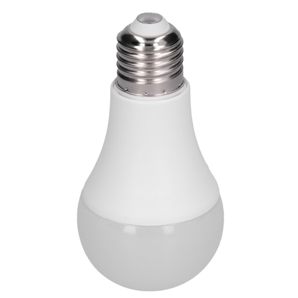 LED Induktionslampa 12W 1080LM Ljuskontroll Rörelsesensor Skymning till Gryning Lampa 85‑265V