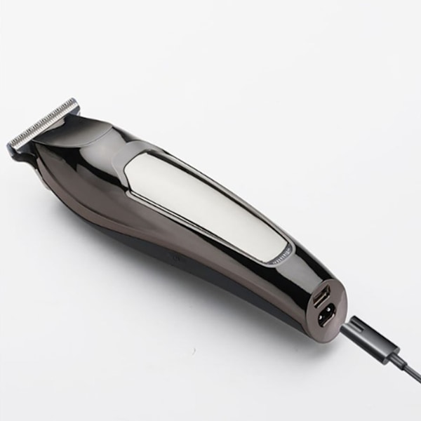 Sähköinen hiustenleikkuri USB-lataus, ammattimainen LCD-näyttö, sähköinen partakone, parranleikkuri miehille