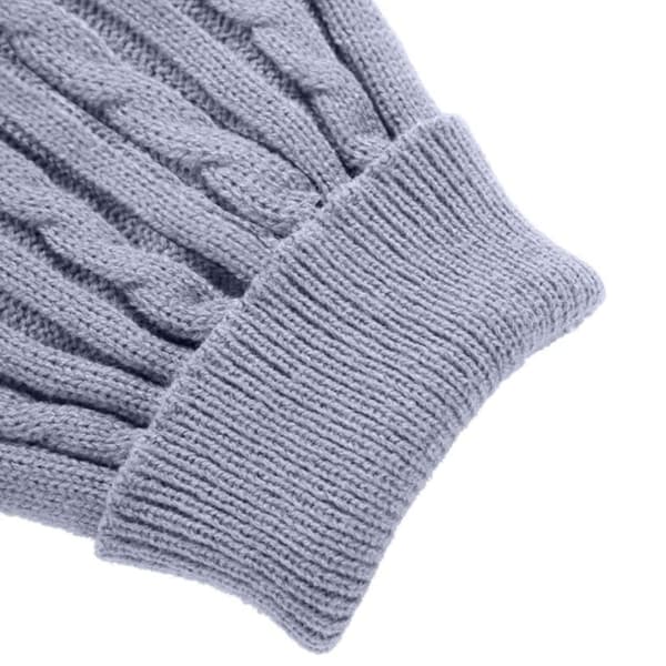 Lille hundetrøje turtleneck kæledyrstrøje katte trøje vinter