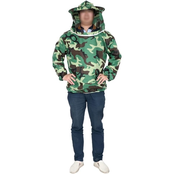 Camouflage Biavl Jakke Slor Kjole Hat Udstyr Kittel Biavl Udstyr