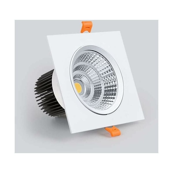 Stilren LED Downlight, Valbar Färgtemperatur För Anpassad Belysning, Aluminiumlegeringshölje Säkerställer Hållbar Värmeavledning På Kontoret