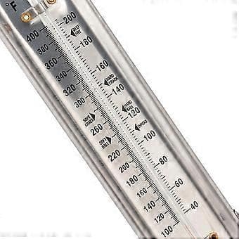 Fahrenheit Celsius / Dobbeltskala Display Husholdningskøkken Hængende Sliktermometer
