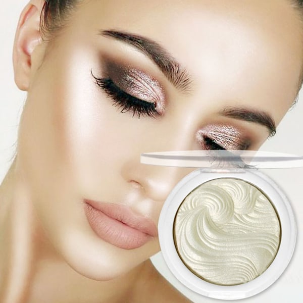 Professionel Ansigtshøjlys Makeup Ansigtspulver Vandfast Pigmentpulver Palette