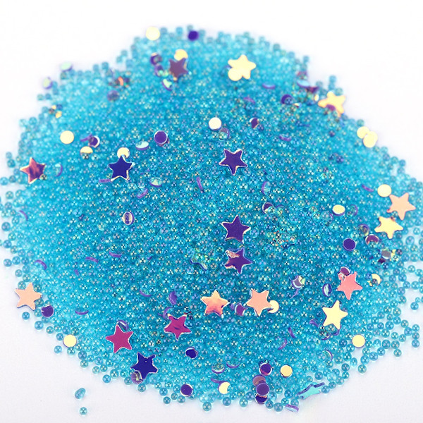Sekalaiset Kynsilakkakoristeet Glitter Metalli Minihelmet Manikyyri Kynsien DIY Tarvikkeet 05