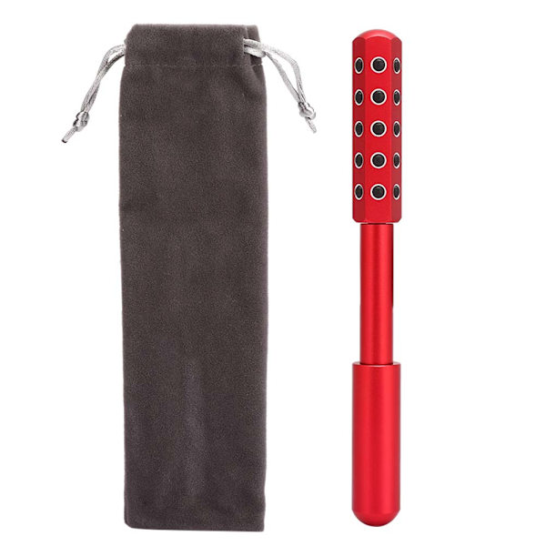 30 stk. Germanium Massage Roller Rynkefjernelse Ansigts Skønhed Bar Massager Rød