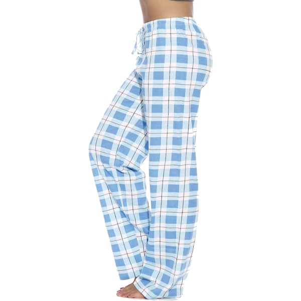 100% Cotton Jersey Women Plaid Pajama Pants Sleepwear