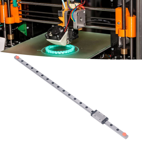 Lineær føringsskinne 400mm Mikrobevegelsessklie Produkter med Utvidelsesglidelager Stål for 3D-skriver CNC-maskin