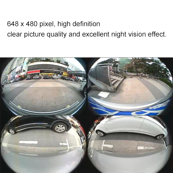 HD-kamera för framvy med bilmärkesfäste 170° vidvinkel IP67 vattentät Passar för Mazda 2 3 5 6 CX-7 CX-9 CX-5