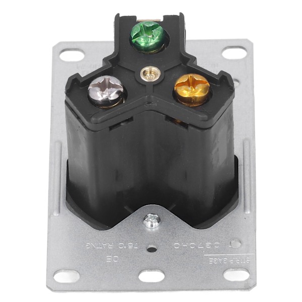 Uttag för eluttag US-standard 3-håls 30A 125V 250V NEMA 10‑30R för hemmet