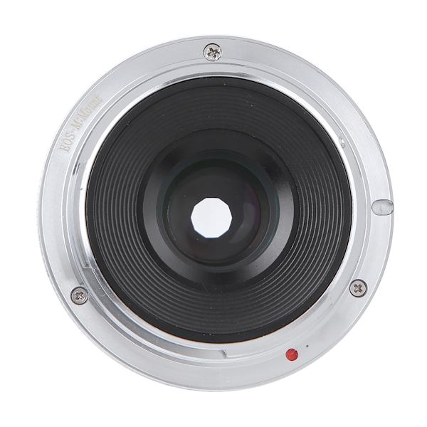 35mm F1.6 Objektiv för spegellösa kameror M4/3-fattning för Olympus E M5 E M5II E M10 E M10II E M10III (silver)