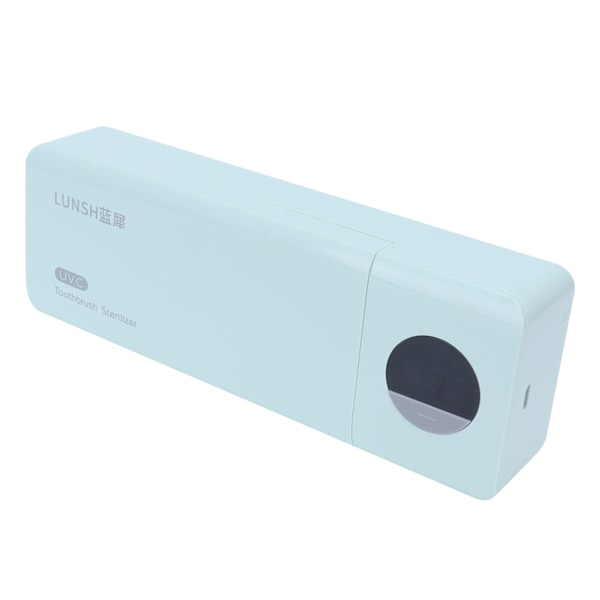 UV Tandborsthållare Väggmonterad USB Ultraviolett Rengöring Tandborstorganisator Grön