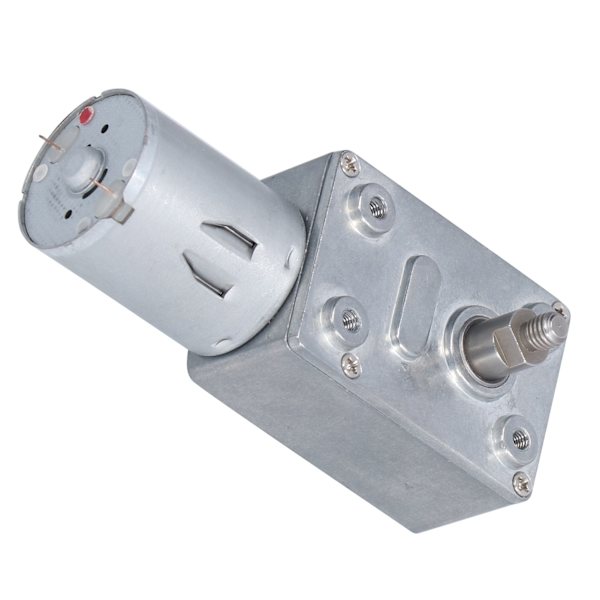 Madon Gear Moottori Turbovaihteinen Täysmetalli Itselukkiutuva Reduktiovaihteisto JGY‑370 DC24V66RPM