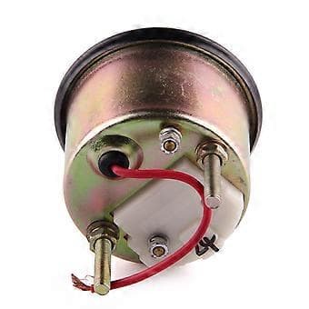 Mångsidig 12V bilvoltmeter i metall, spänningsdisplay med hög precision, kompakt bilvoltmeter, lätt att bära
