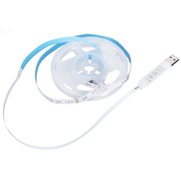 1m 5050LED Strip Lights USB-driven belysning med 3-knapps kontroll TV-bakgrundsdekor
