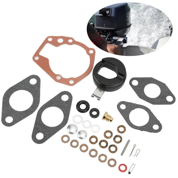 31 Dele/Sæt Forgaser Reparationskit 18‑7043 Udskiftning til Johnson Evinrude 1.5‑20HK Udenbordsmotor