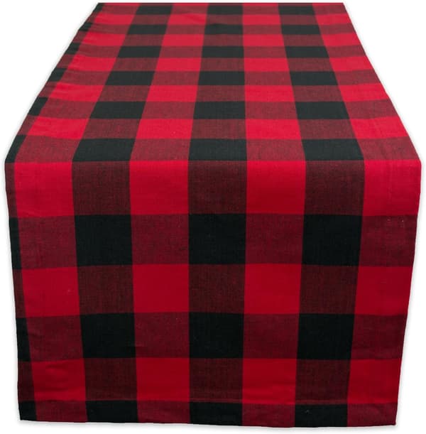 Buffalo Check Collection, Klassisk Gårdshus Bordløper, 14x72