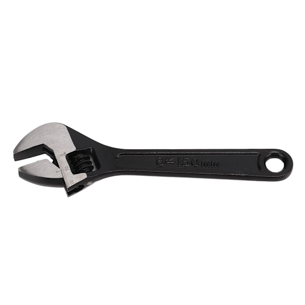 Säädettävä avain 45 terästä, suurempi karhennus, ripustusreikä, ammattilaisille, kotiin ja teollisuudelle, 6 tuumaa/150 mm
