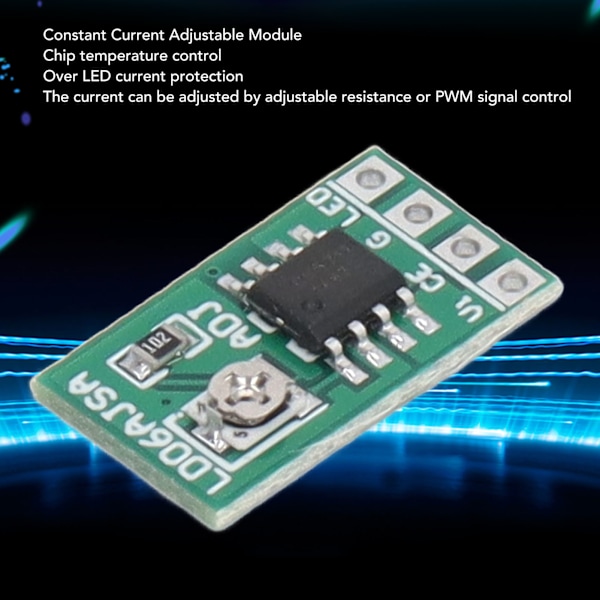 10 st. Konstantströmsjusterbara Moduler 30‑1500MA 3V 3.3V 3.7V 4.5V 5V 6V Ström LED-drivrutin DC 2.8‑6V
