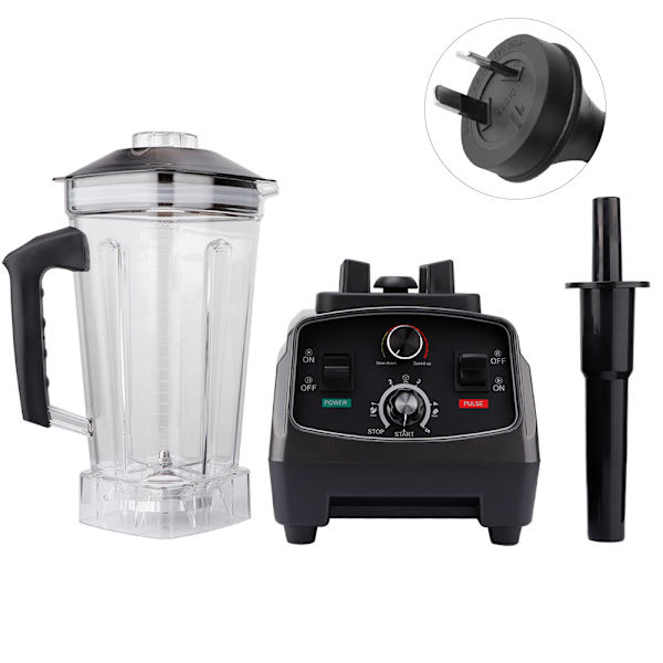 Multifunktionell Elektrisk Frukt- och Grönsaksjuicer Matmixerprocessor (AU-kontakt 220-240V)