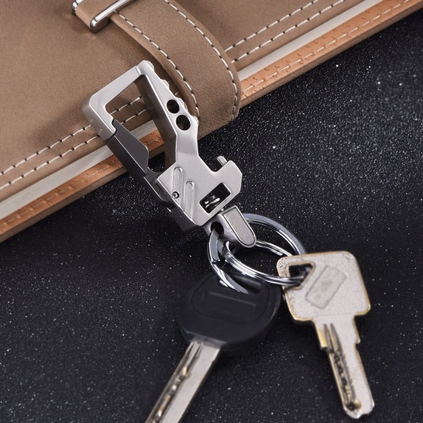 2 Pack Car Key Chain Pullonavaaja Avaimenperä miehille ja naisille