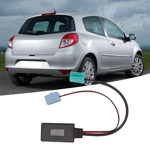 Bluetooth 5.0 Aux Input Lydadaptermodul Kabel til Clio Espace Kangoo Megane