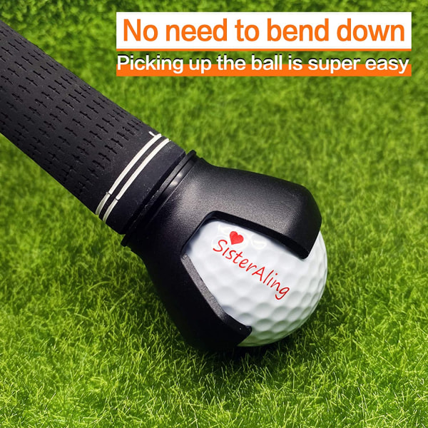 3-stift golfboll retriever Grabber Pick Up, Back Saver Claw Put