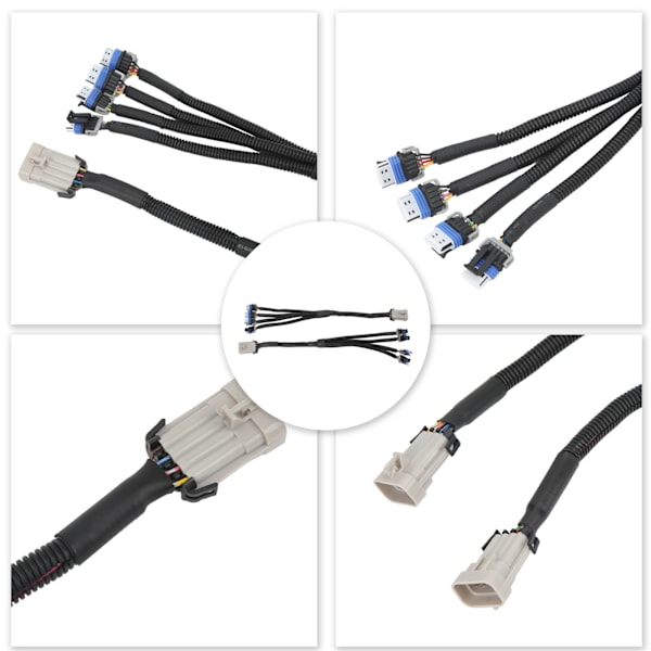 2 stk. Tændspolestik-Ledningsnet-Stik-Udskiftning til Chevy Small Block V8 293 325 346 350 364 376 427