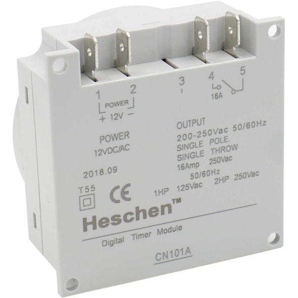 Digital Timer Switch, Avanceret Ugentlig Programmering, Programmerbar Tidsrelæ Switch til Husholdningsapparater, Digital LCD Strøm med Planlagte Tider Dagligt