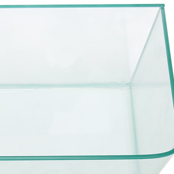 Akvarium med høypolert kanter, varmebøyingsteknologi i plast, klart akvarium for hjem, stue, balkong, skrivebord S