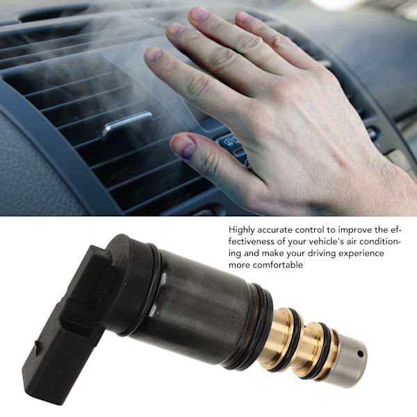 AC Kompressor Elektronisk Styreventil Præcisionsstyring Energibesparende AC Kompressor Styreventil Udskiftning til A4 2.0L Motor