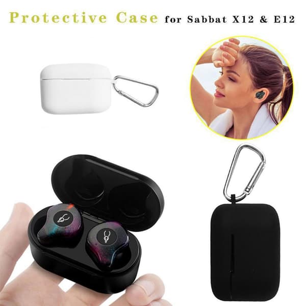 Skyddsfodral Bluetooth Trådlöst Headset Skydd Silikonfodral Hörlursfodral Skyddsfodral för Sabbat X12 E12