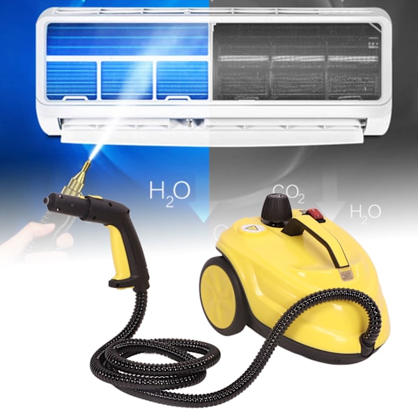 Steam Cleaner 5 Bar High Pressure Portable High Temperature Cleaning Machine for Car Furniture EU Plug 220‑240V