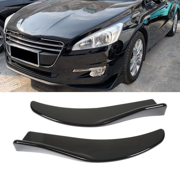 2 stk. Bagagerums Spoiler 41,5 cm Reducer Vindmodstand Bagagerums Spoiler Universal til Biler Glans Sort