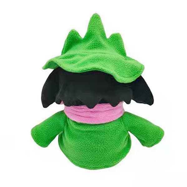 Ralsei Pehmo Pehmolelu Peli Kolmio Riimu (Väri: Vihreä, Koko