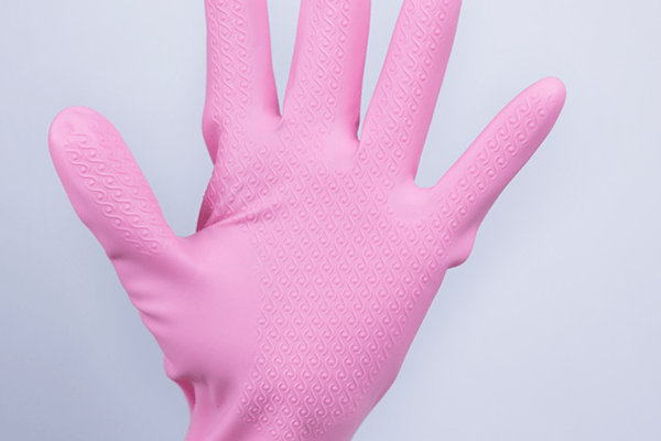 5 par återanvändbara diskhandskar utan latex, Co